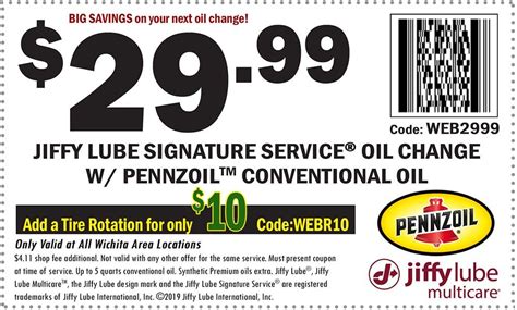 jiffy lube coupons oil change|$29.99 oil change coupon.